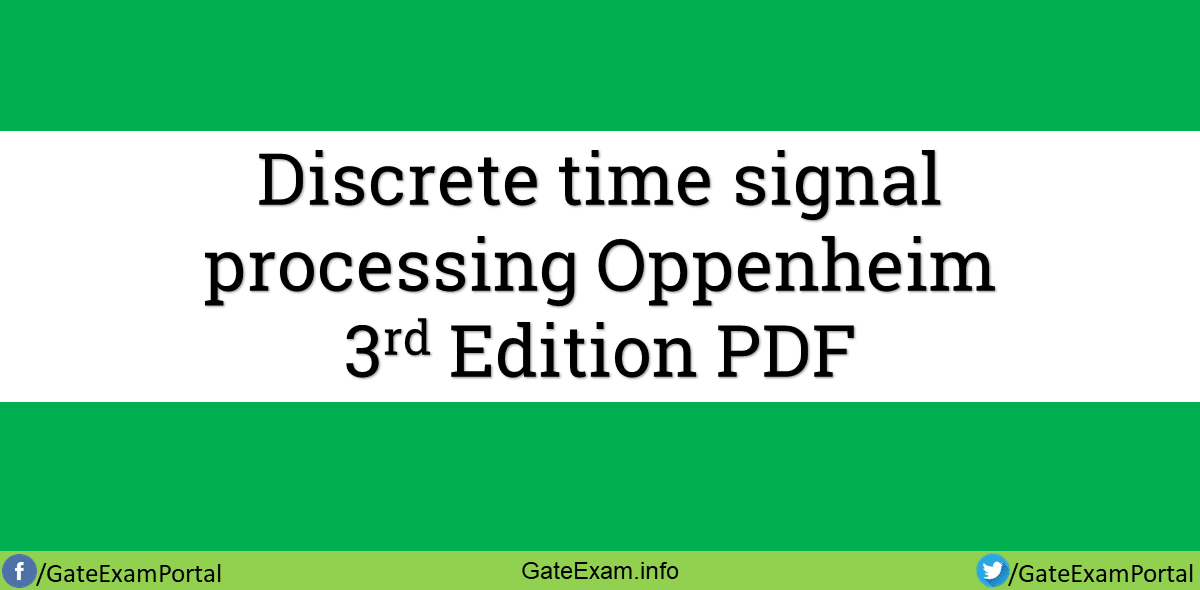 discrete time signal processing oppenheim 2e