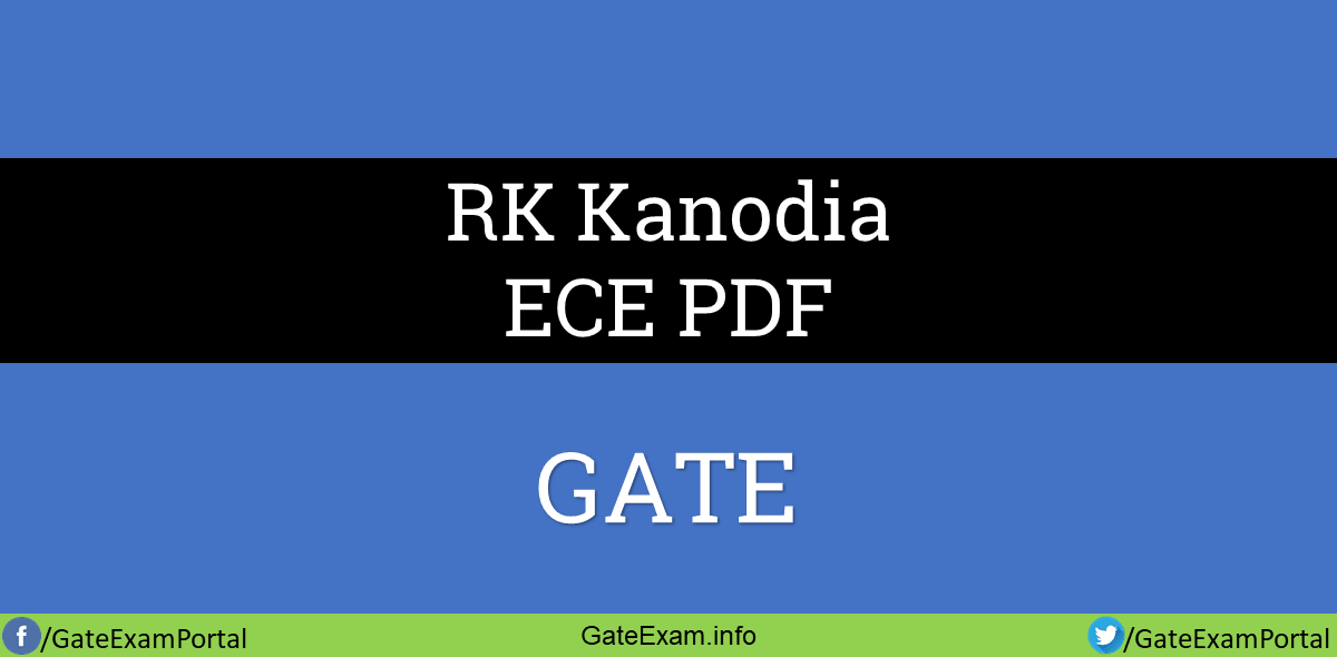 RK-kanodia-Gate-ece-PDF