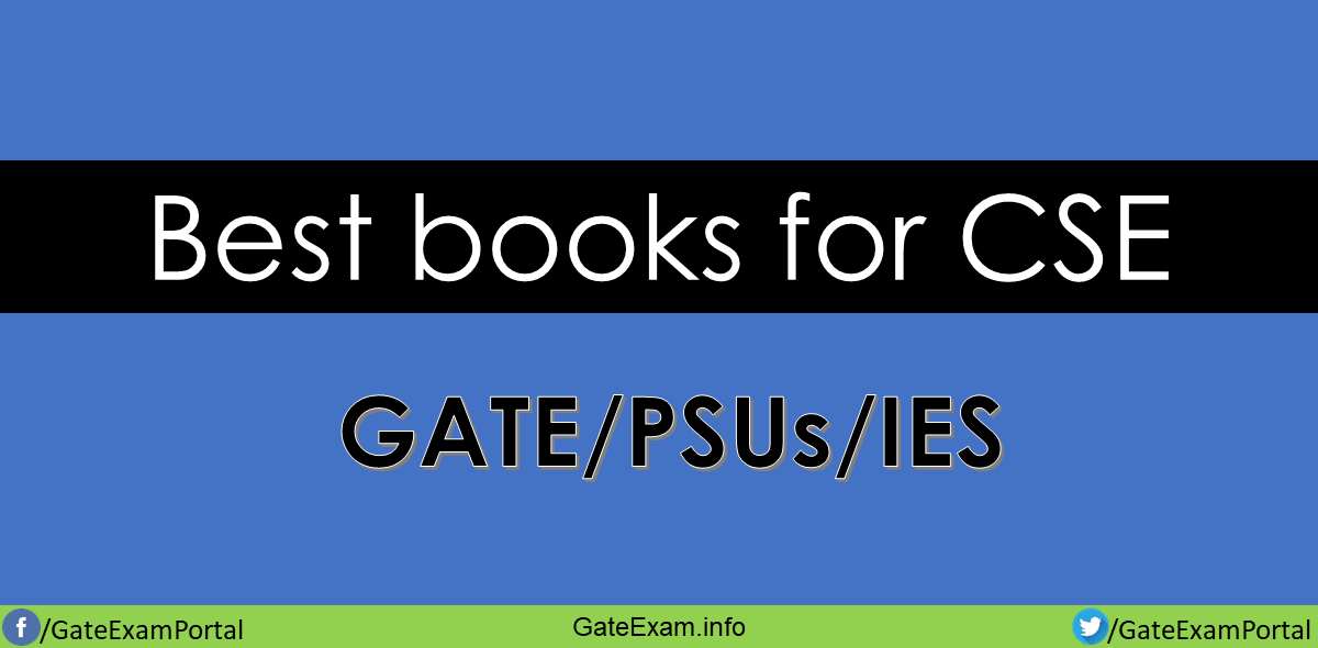 Best Books for GATE CSE 2021 [Suggested] Gate Exam info